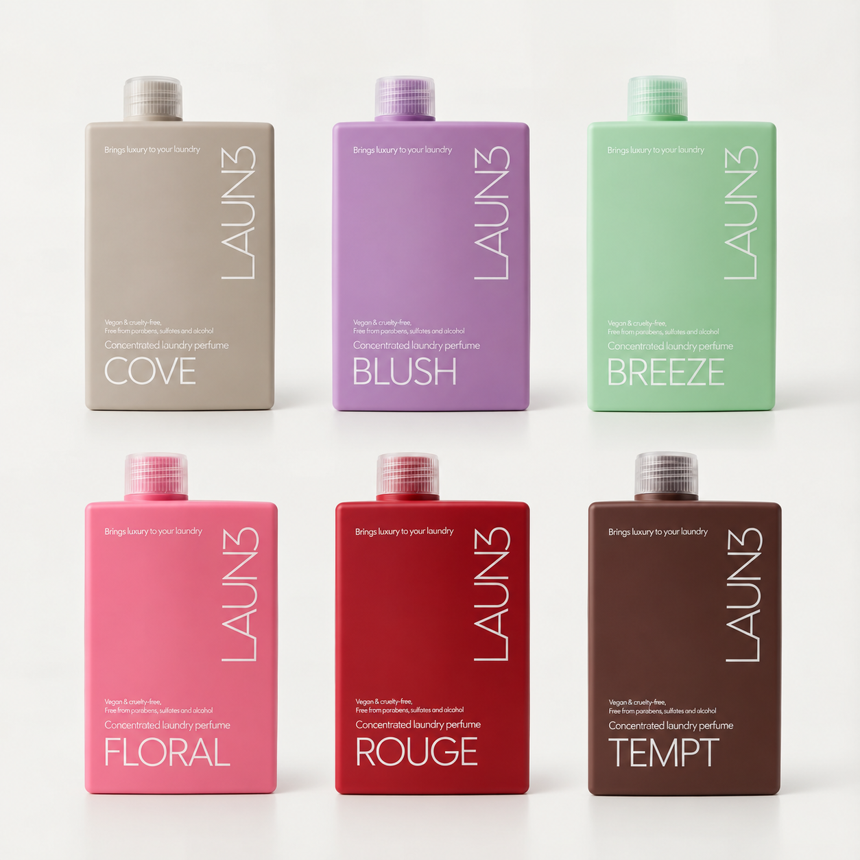 Wasparfum Mix Bundel - 6 x 500 ml